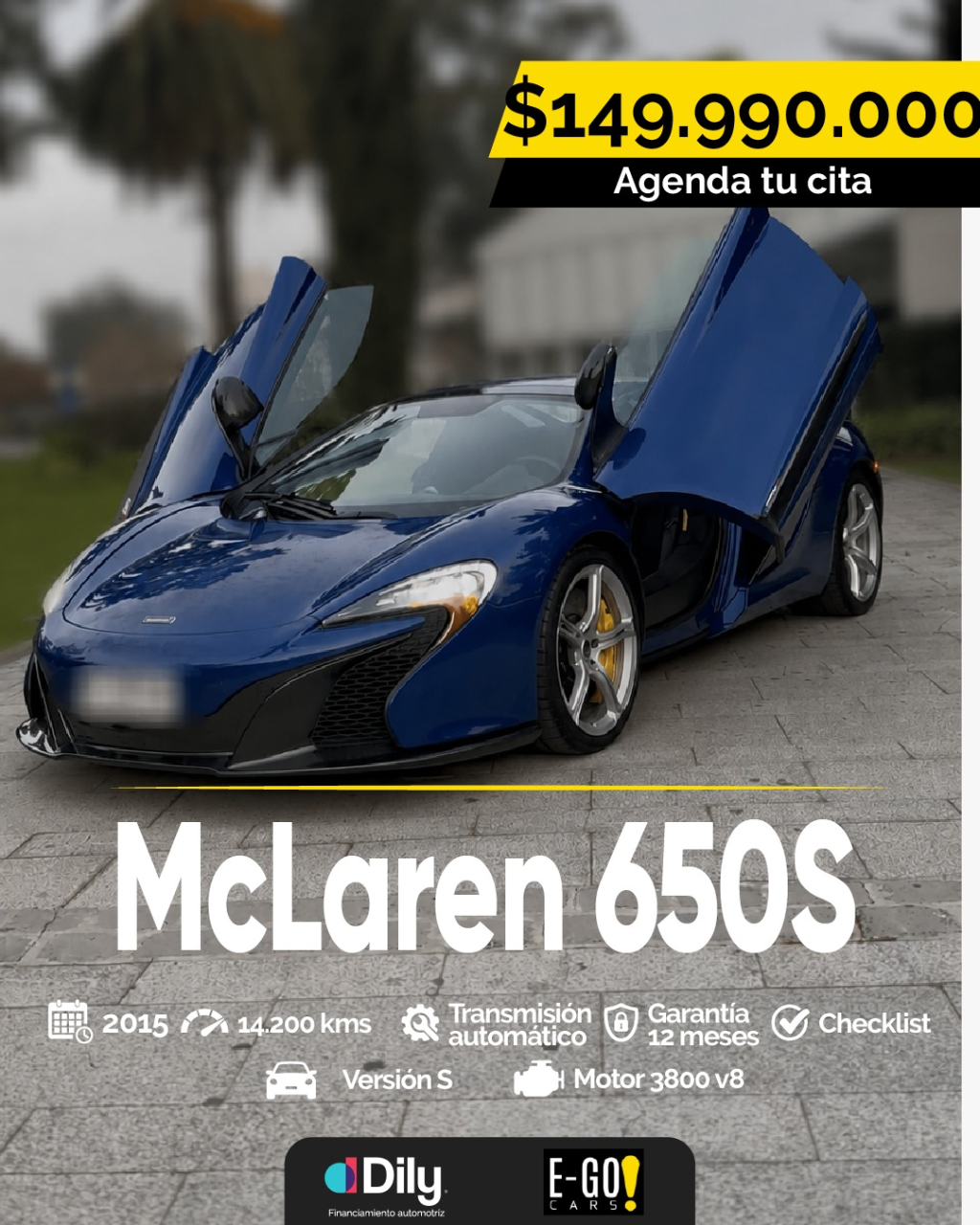 Mclaren 650 S 2015
